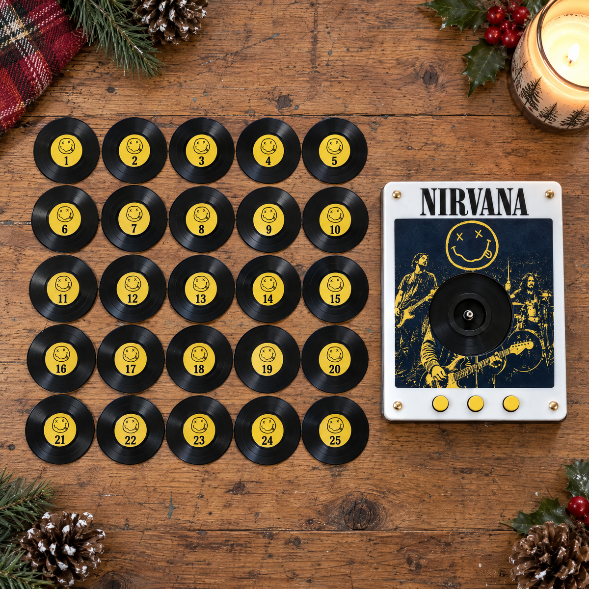 Nirvana Vinyl Advent Calendar