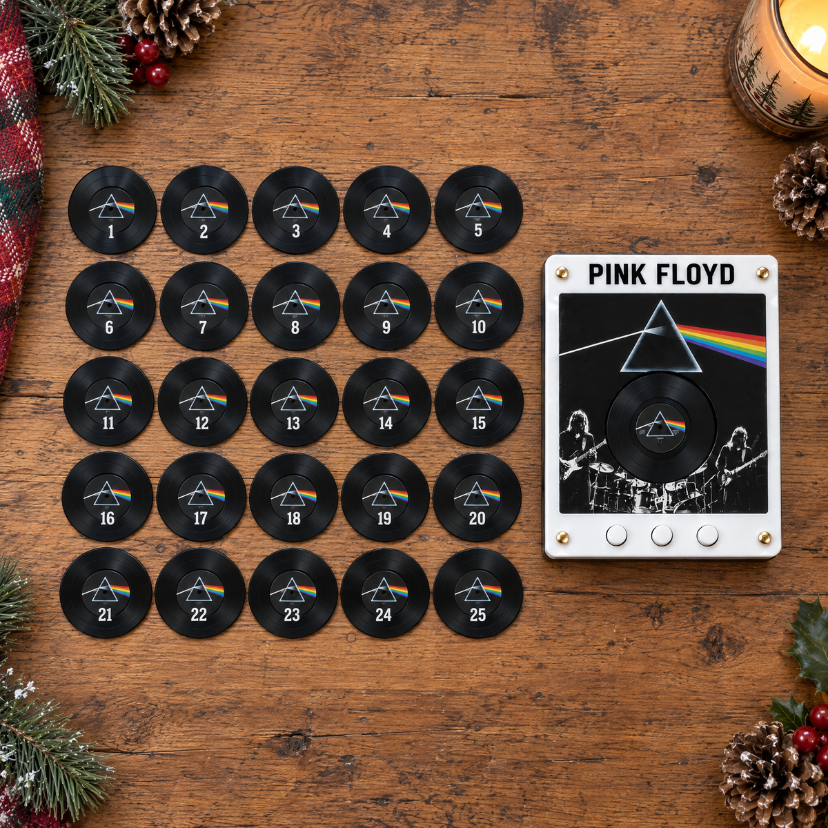 Pink Floyd Vinyl Advent Calendar