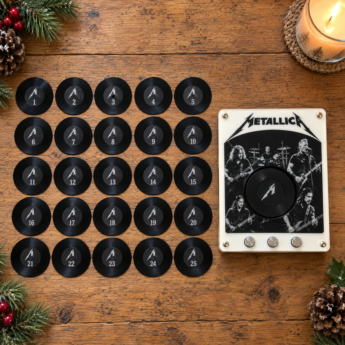 Metallica Vinyl Advent Calendar