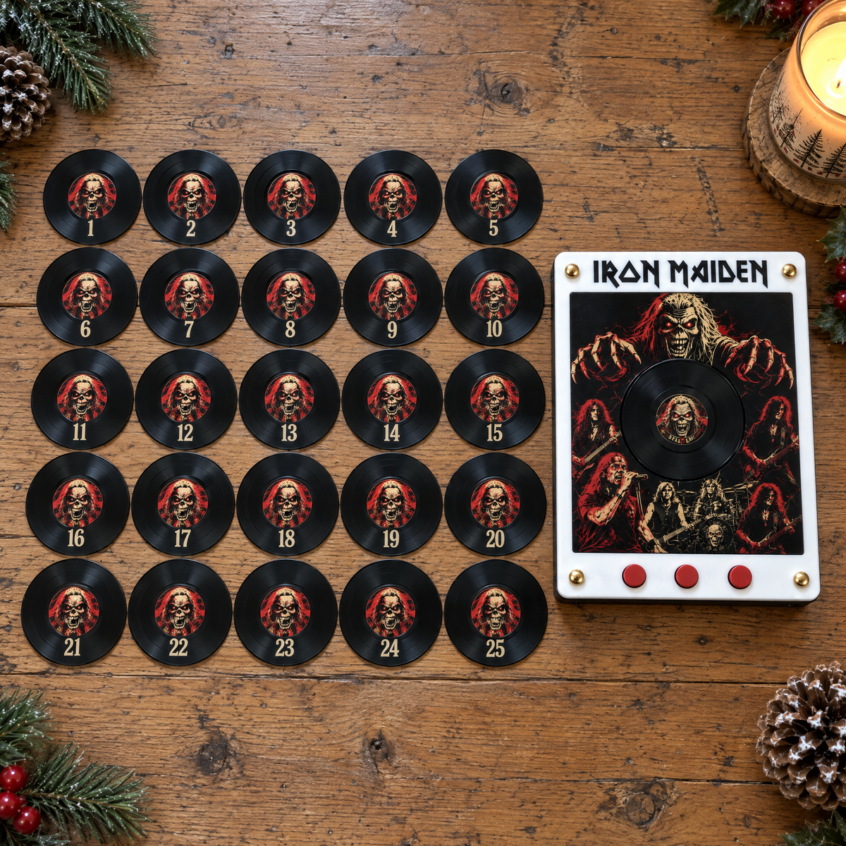 Iron Maiden Vinyl Advent