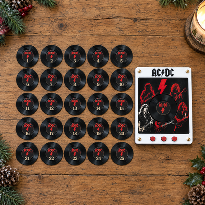 AC/DC Vinyl Advent Calendar